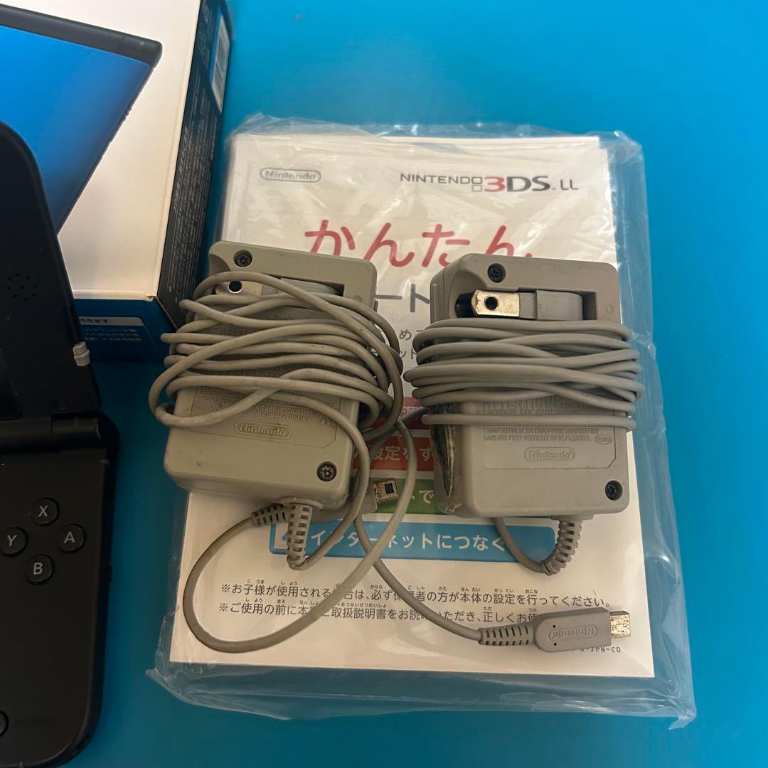 Nintendo 3DS LL 本体 取説・箱付き ブルー Nintendo 3DS LL 本体 取説・箱付き ブルー