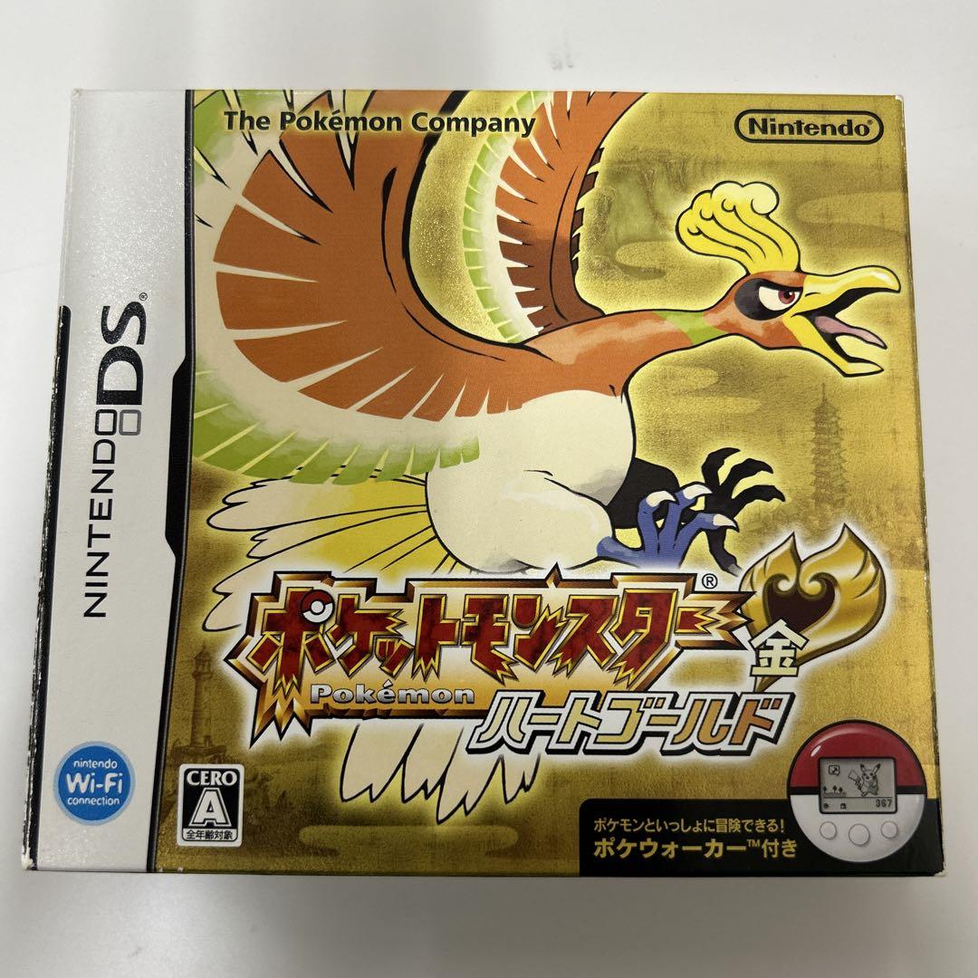 未使用ポケウォーカー付き】ポケットモンスター ハートゴールド