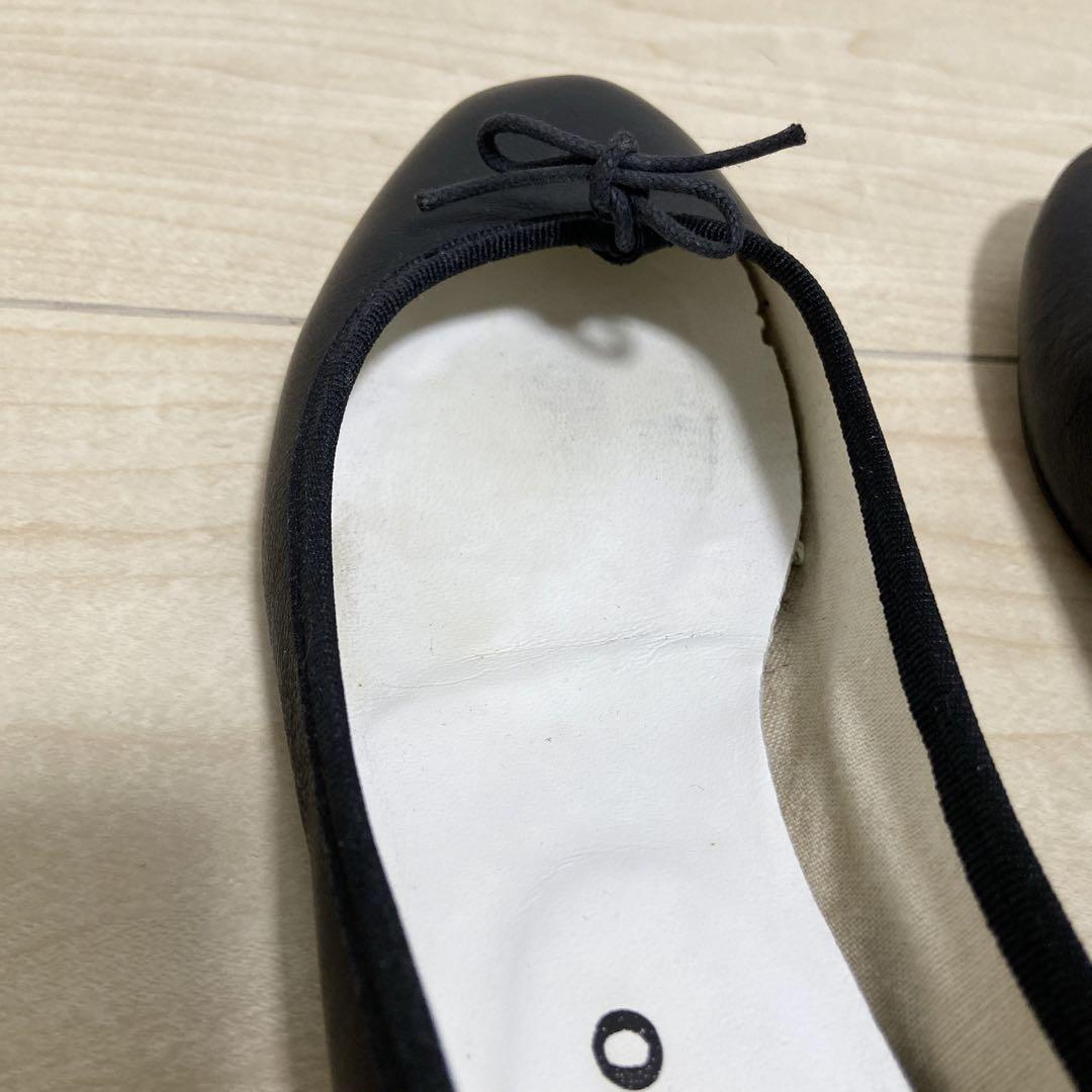 repetto カミーユ　レザー　パンプス　バレエシューズ　黒　36
