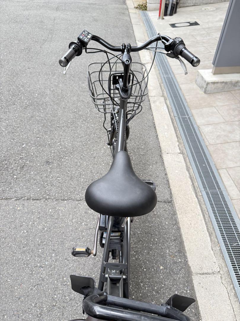 大阪府　子供乗せ　2人　ブリヂストン　電動アシスト自転車 チャイルドシート付き