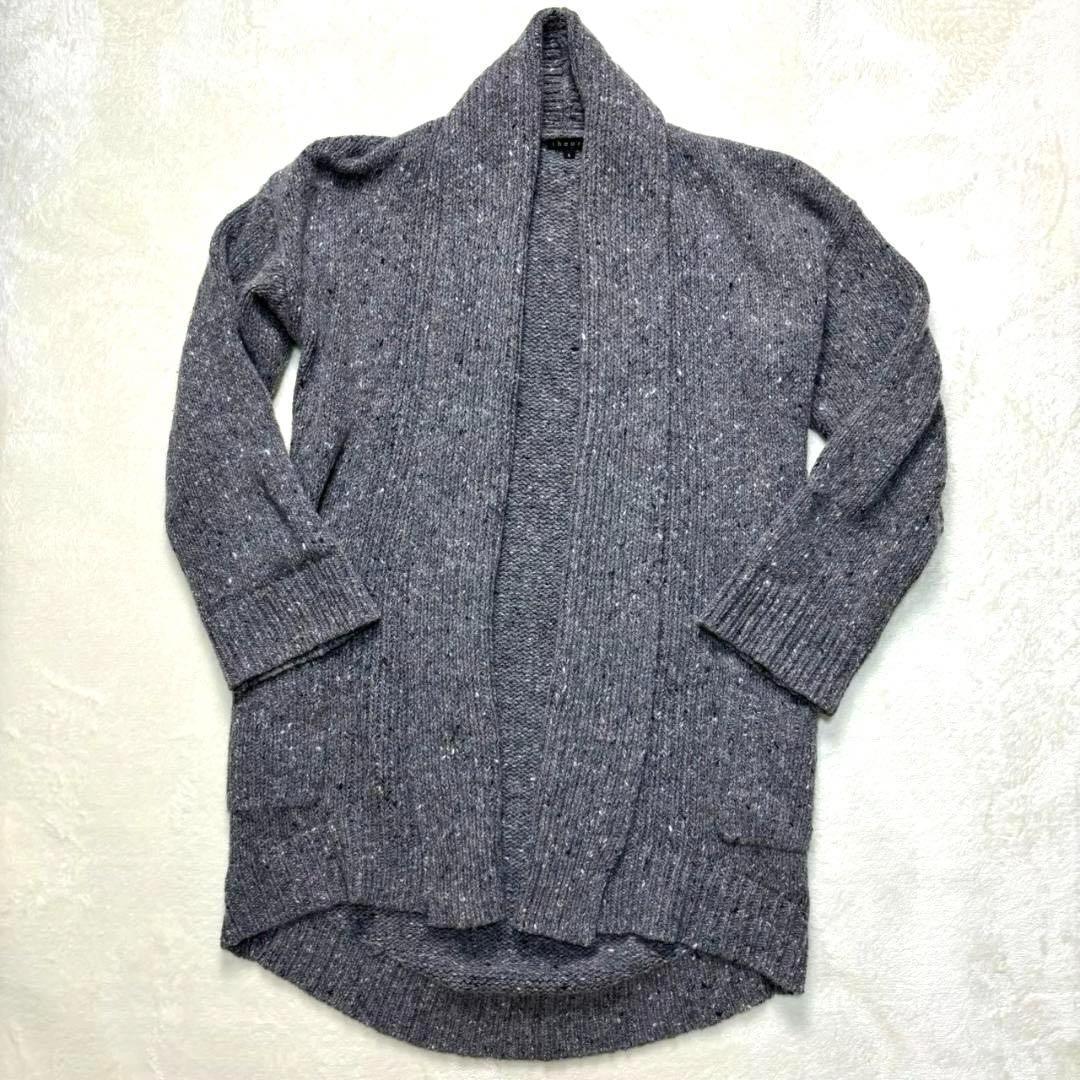極美品】theory（セオリー） カシミヤ混 ウール カーディガン