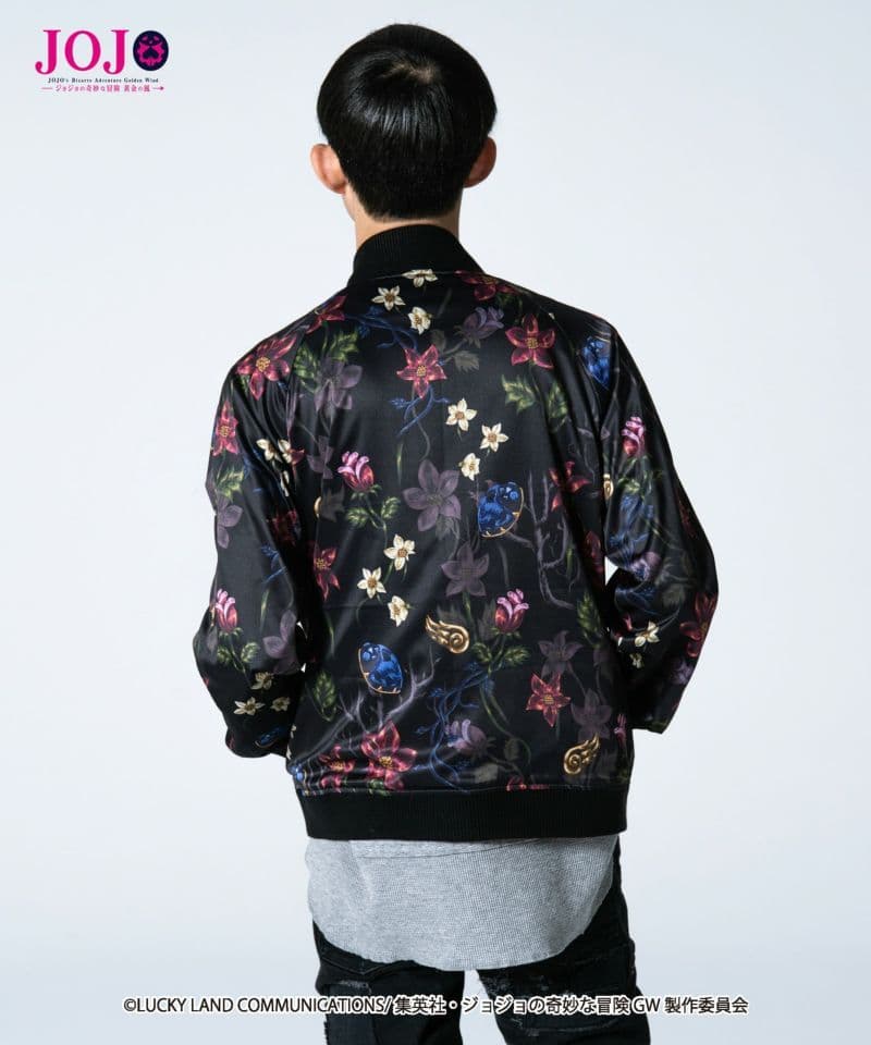 glamb×JOJO【ジョルノ スカジャン (M~L相当)】荒木飛呂彦 ジョジョ