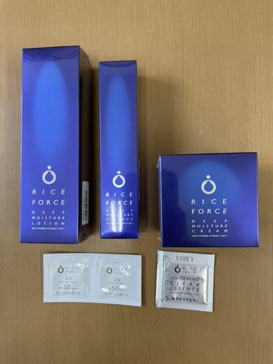 9536円 【正規品】 ライスフォース 本格エイジングケア3点セット