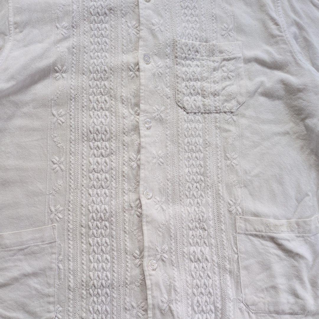 Supreme 20ss Embroidered Shirt　希少