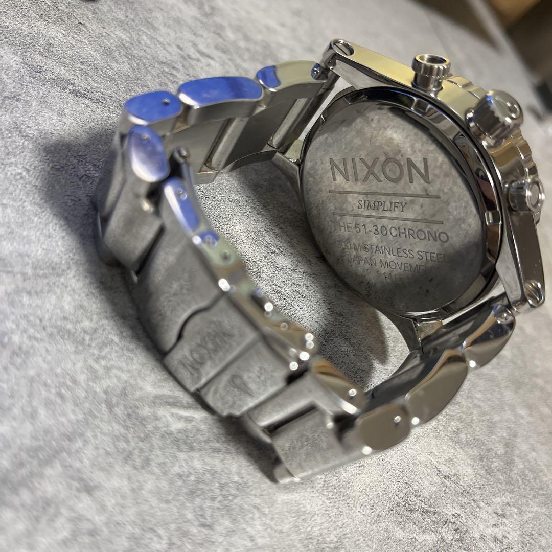 NIXON THE51-30 SIMPLIFY シルバー 腕時計　ジャンク Yahoo!オークション -「ニクソン 51-30 ジャンク」の落札相場