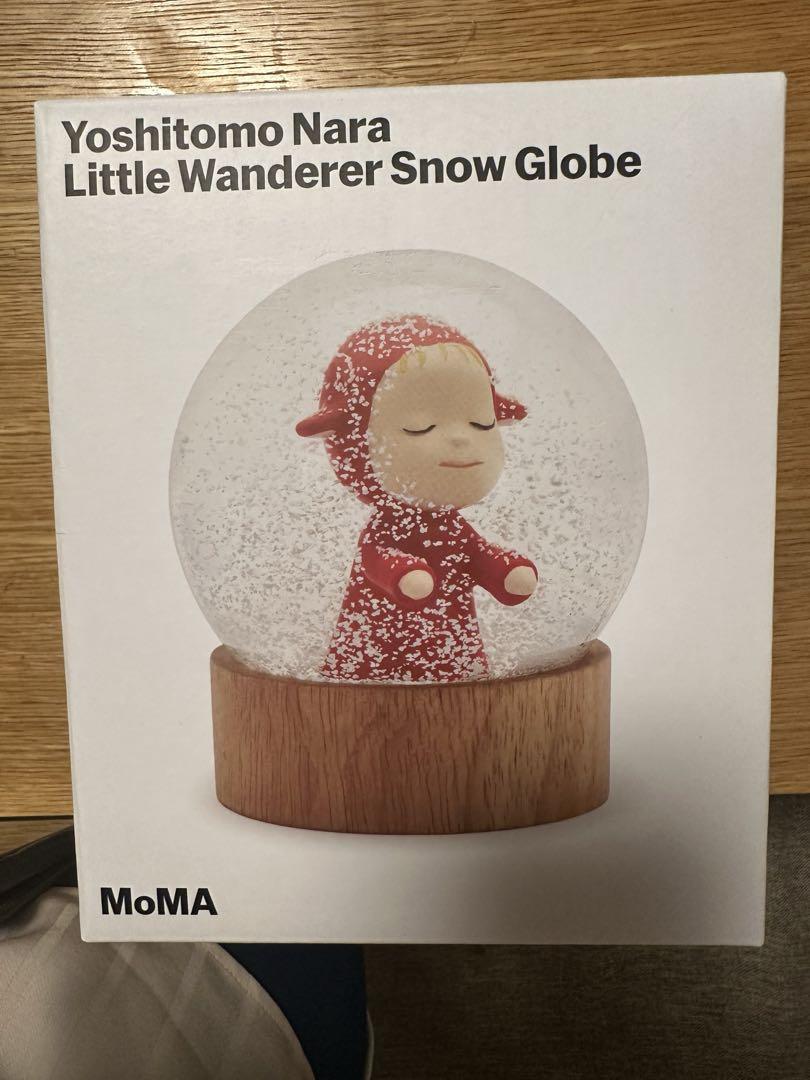 奈良美智 スノードーム Little Wanderer レッド