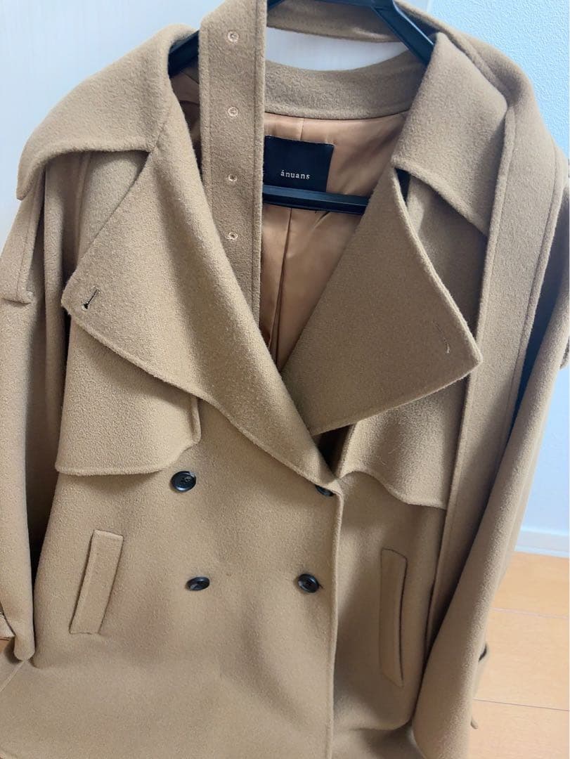 【美品】anuans トレンチコート 【美品】anuans トレンチコート