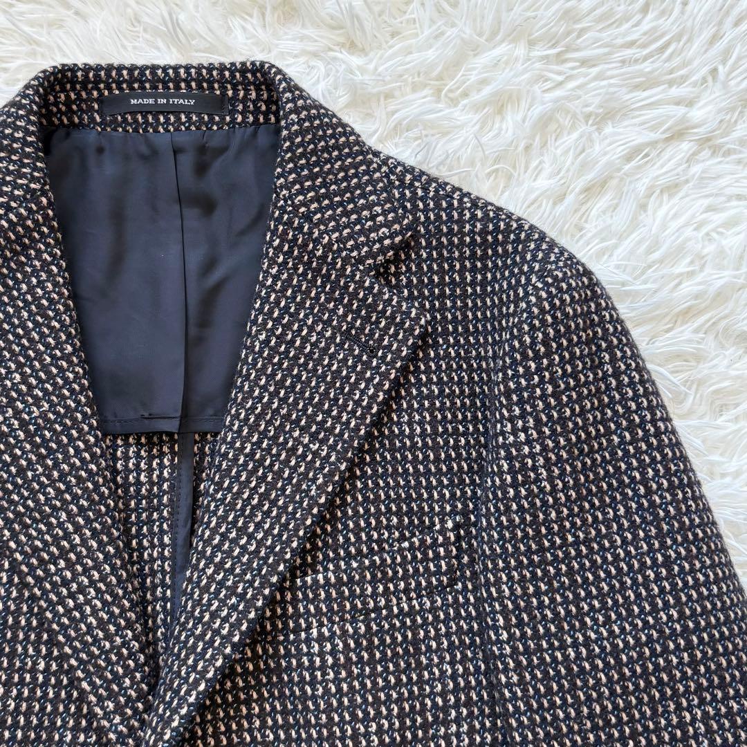 美品 タリアトーレ ブリッラ テーラードジャケット 44 イタリア製 美品 タリアトーレ ブリッラ テーラードジャケット 44 イタリア製