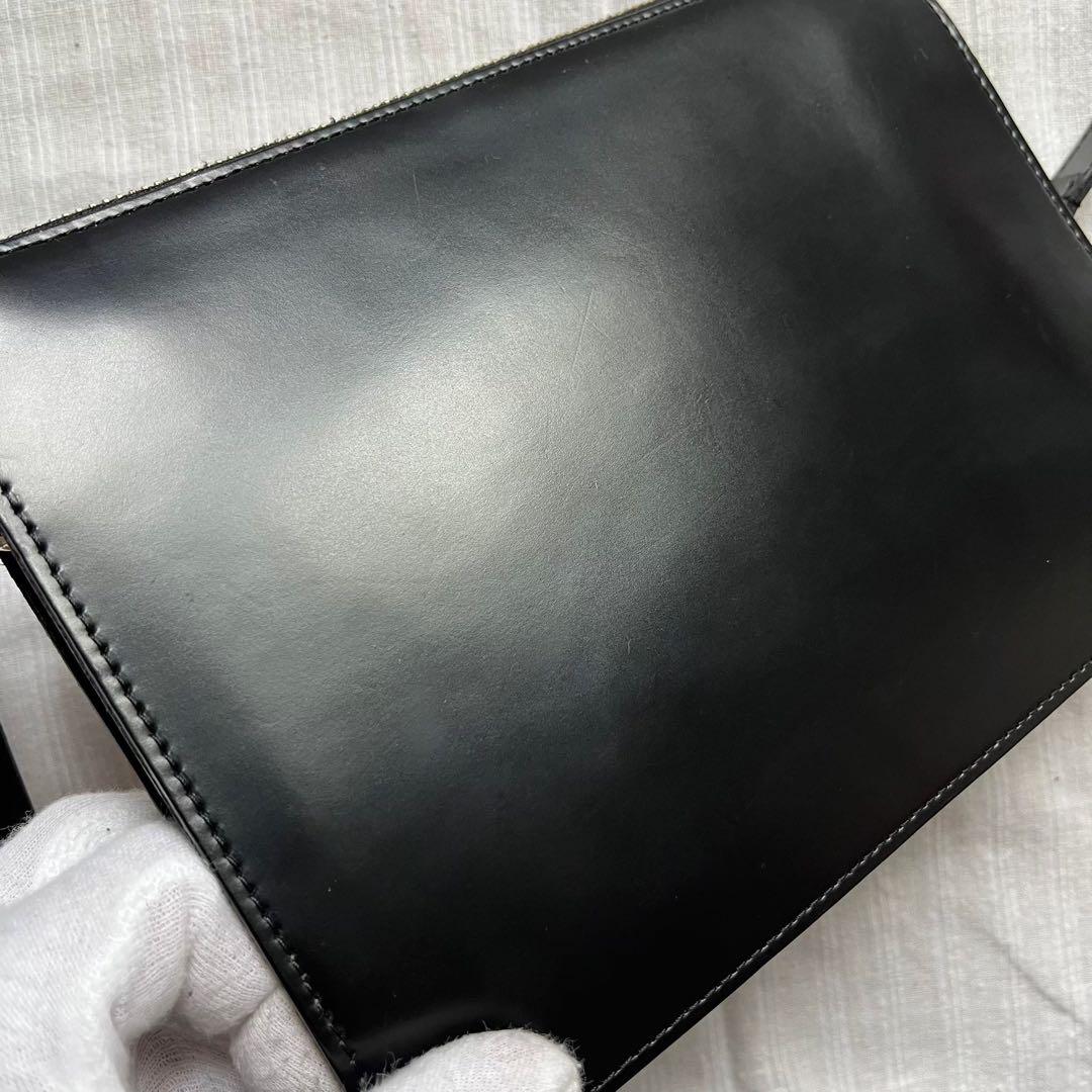 【希少】【3way】【廃盤品】MBハイエンドレザーショルダーバッグ【ブラック】