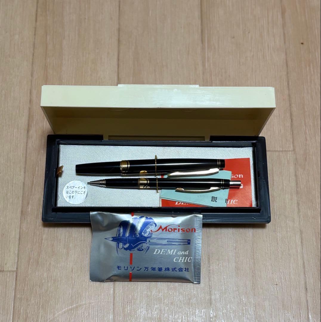 morisonn 万年筆 シャープペンシル セット 18金Morrison