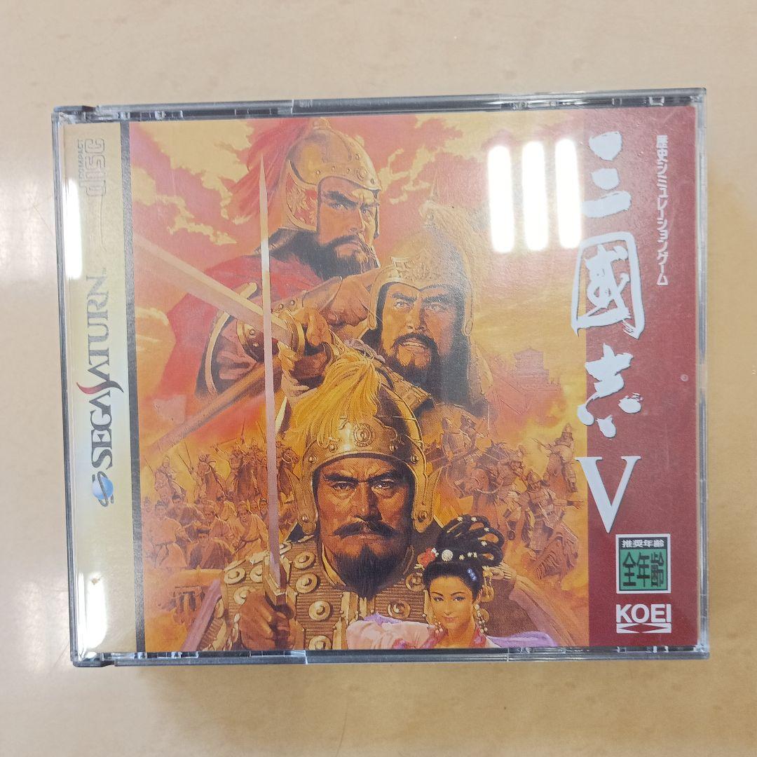 セガサターン専用T-7636G三国志V歴史シミュレーションゲーム出品です❣ 中古 三國志V セガサターンソフト - メルカリ