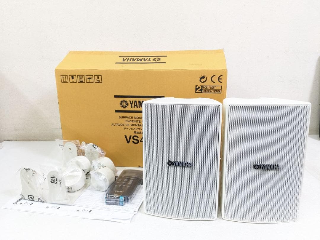 YAMAHA ヤマハ VS4W スピーカー システム ホワイト ペア