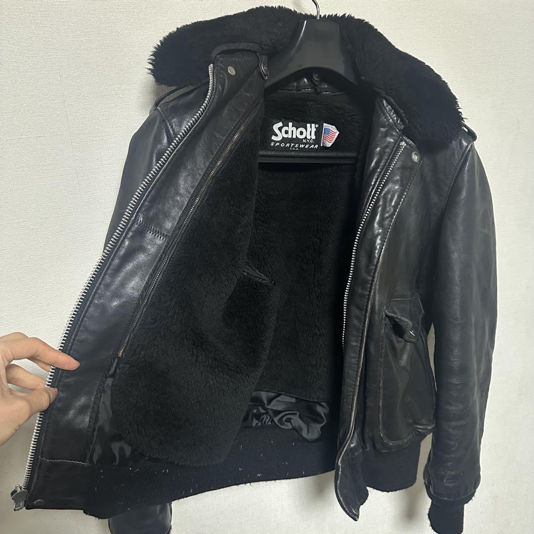 Schott G-1 フライトジャケット　サイズ42