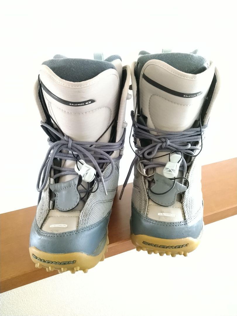 【有名人芸能人】 SALOMONサロモン スノボ レディース ブーツ - ブーツ(女性用)