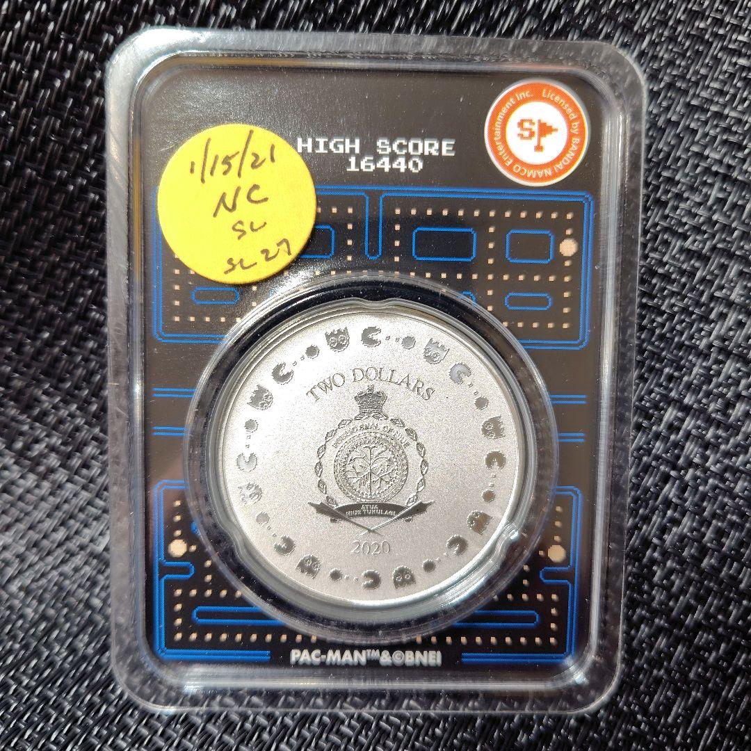 PAC-MAN 40周年記念 1oz 銀貨 PAC-MAN 40周年記念 1oz 銀貨 - メルカリ