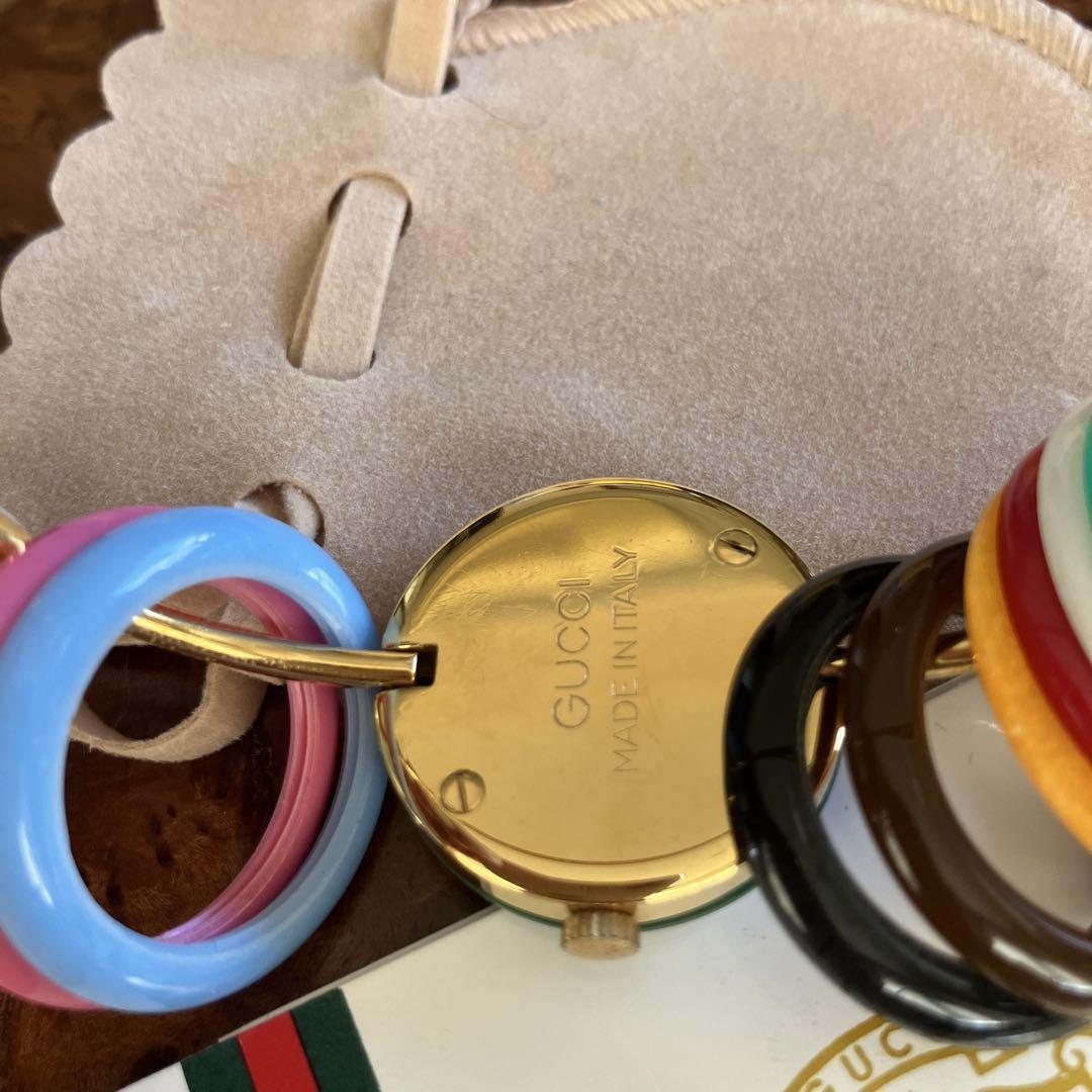 希少！⭐️Gucci ヴィンテージ✨ ベゼルチェンジ　今日の気分は？　レディース