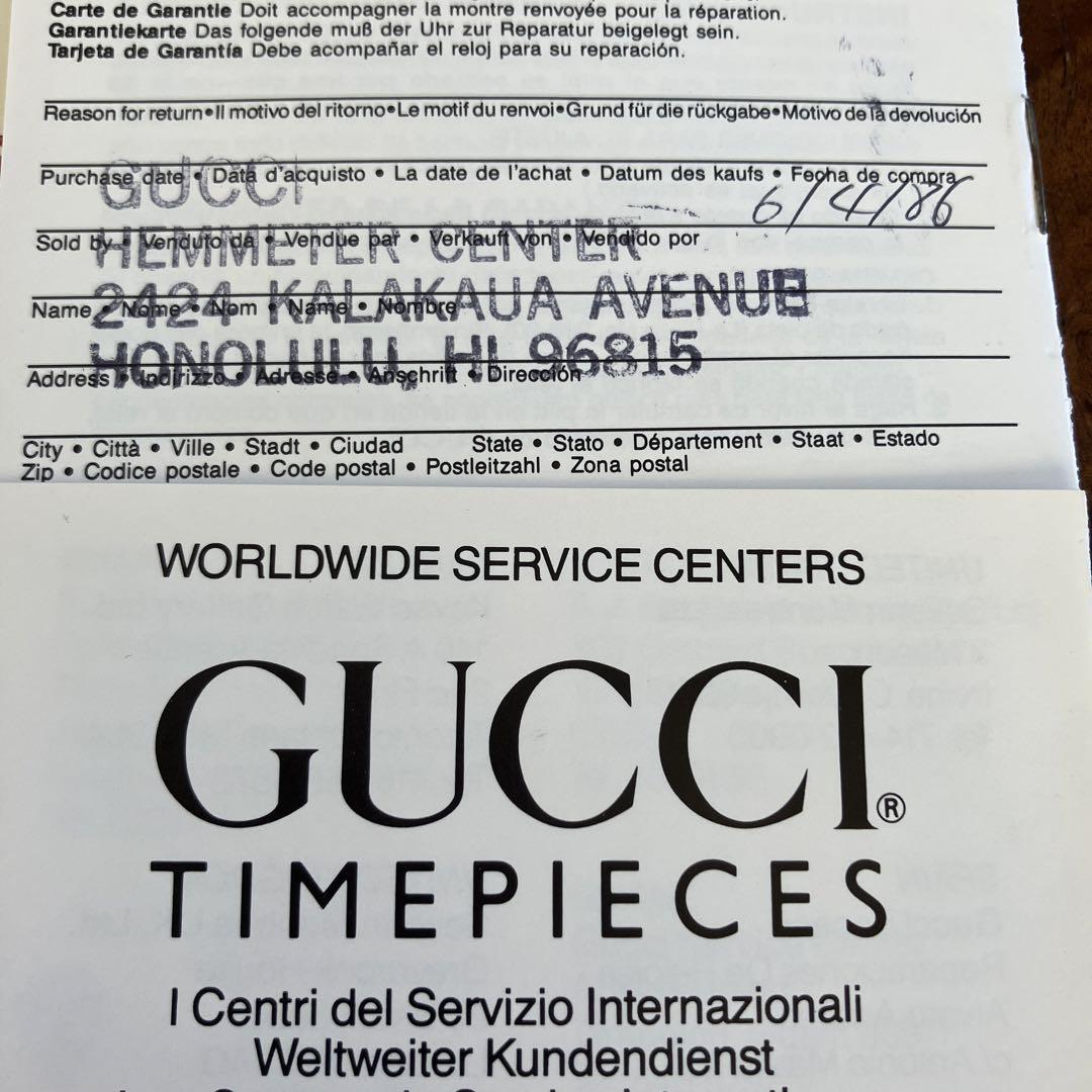 希少！⭐️Gucci ヴィンテージ✨ ベゼルチェンジ　今日の気分は？　レディース