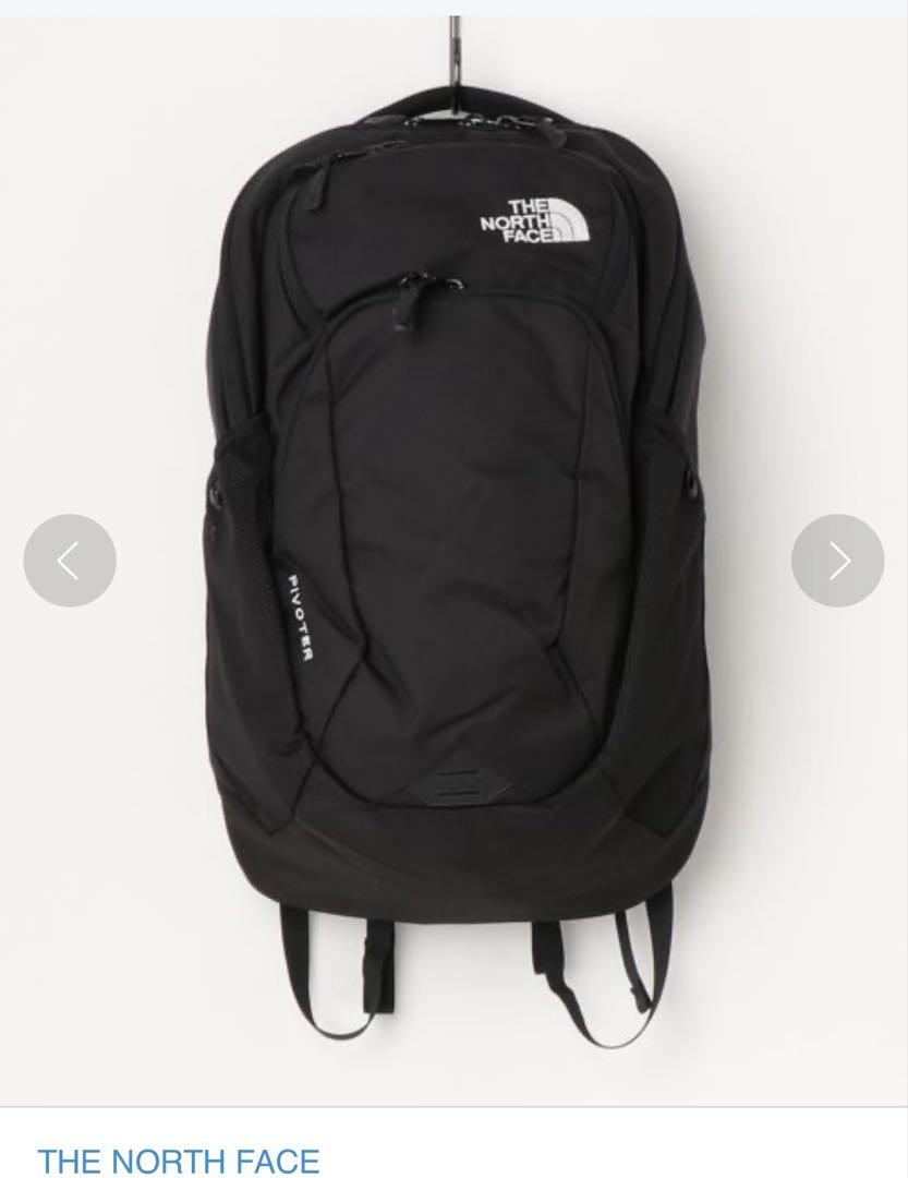 THE NORTH FACE ブラックリュックpitvoter ノースフェイス