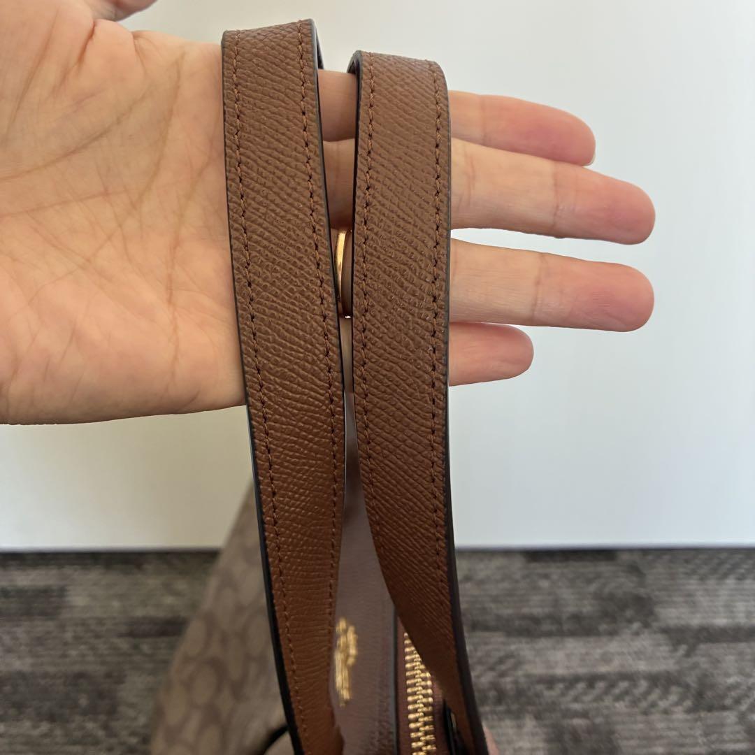 【美品】COACH シグネチャートートバッグ