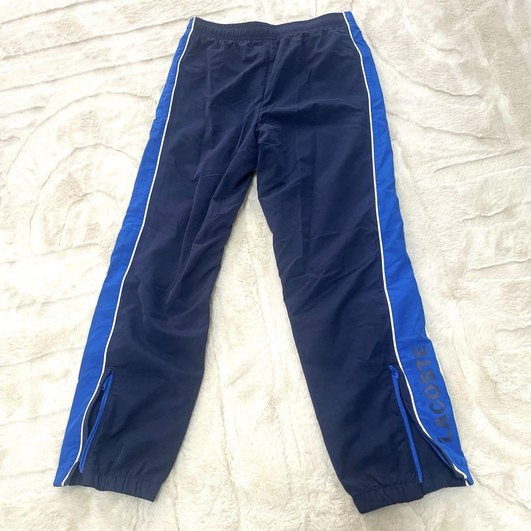 新品級　サイズ140cm/ラコステ/KIDSトラックスーツ　上下セット　ブルー