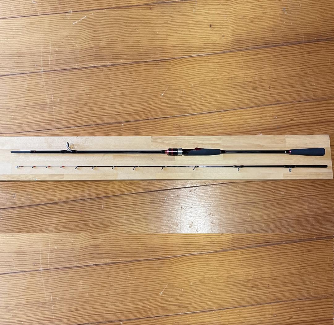 新品1.98m 船用 ボートエギングロッド ティップラン エギングロッド イカ