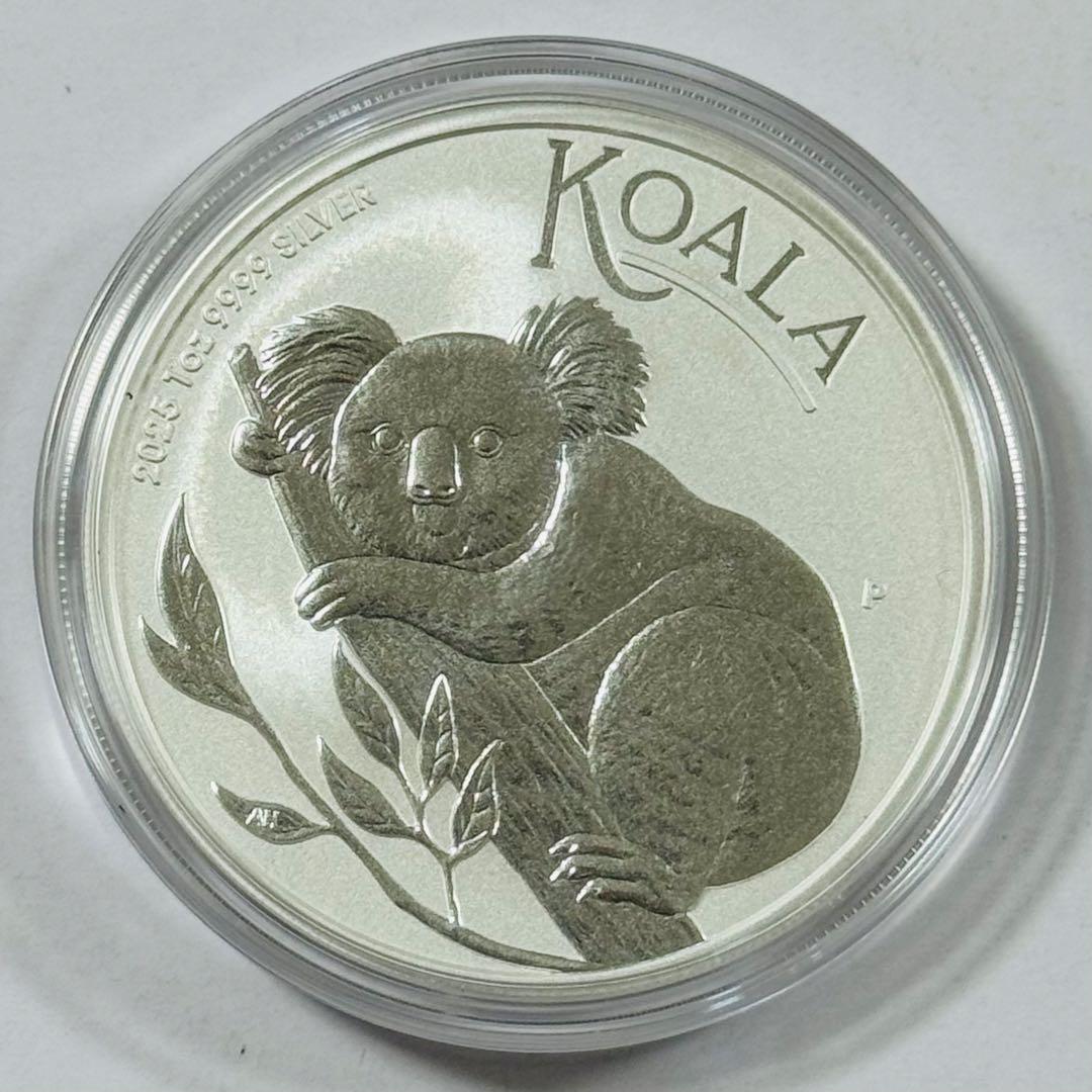 オーストラリア2025年コアラ1oz記念銀貨 未使用品！②