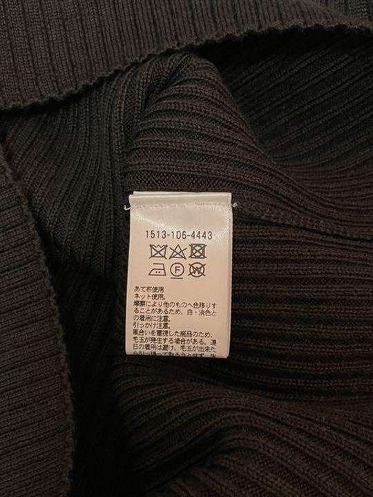 SALE定番 新品UNITED ARROWS 今季リブ ボートネック スリットスリーブ ニット l3jwp-m89706543103 人気新番