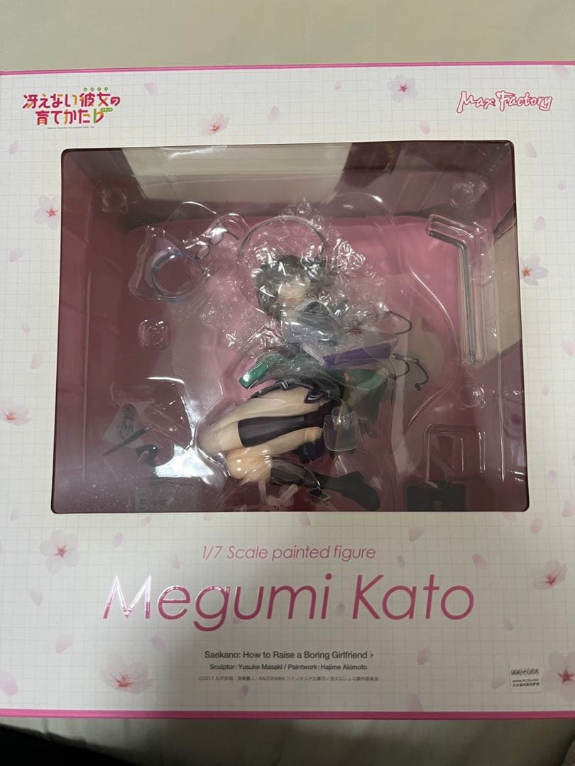 加藤恵 1 7スケールフィギュア目立った傷や汚れなし