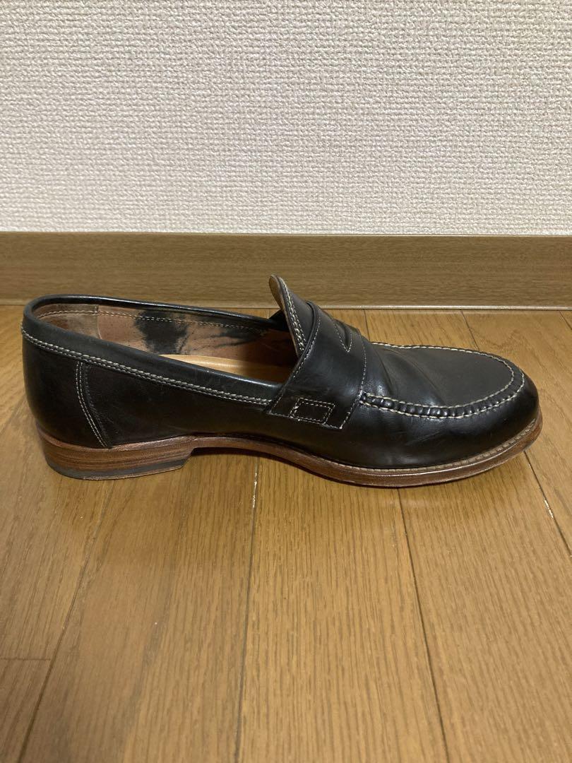 ジャコメッティ　コインローファー　馬皮　40.5(25.5)