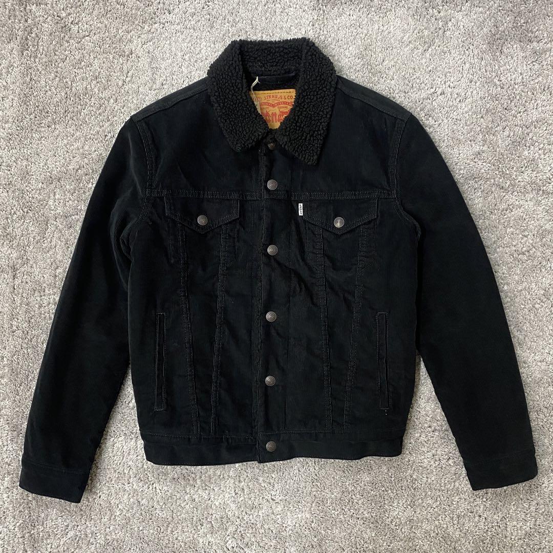 【levi\'s】 Black Boa Jacket コーデュロイジャケット