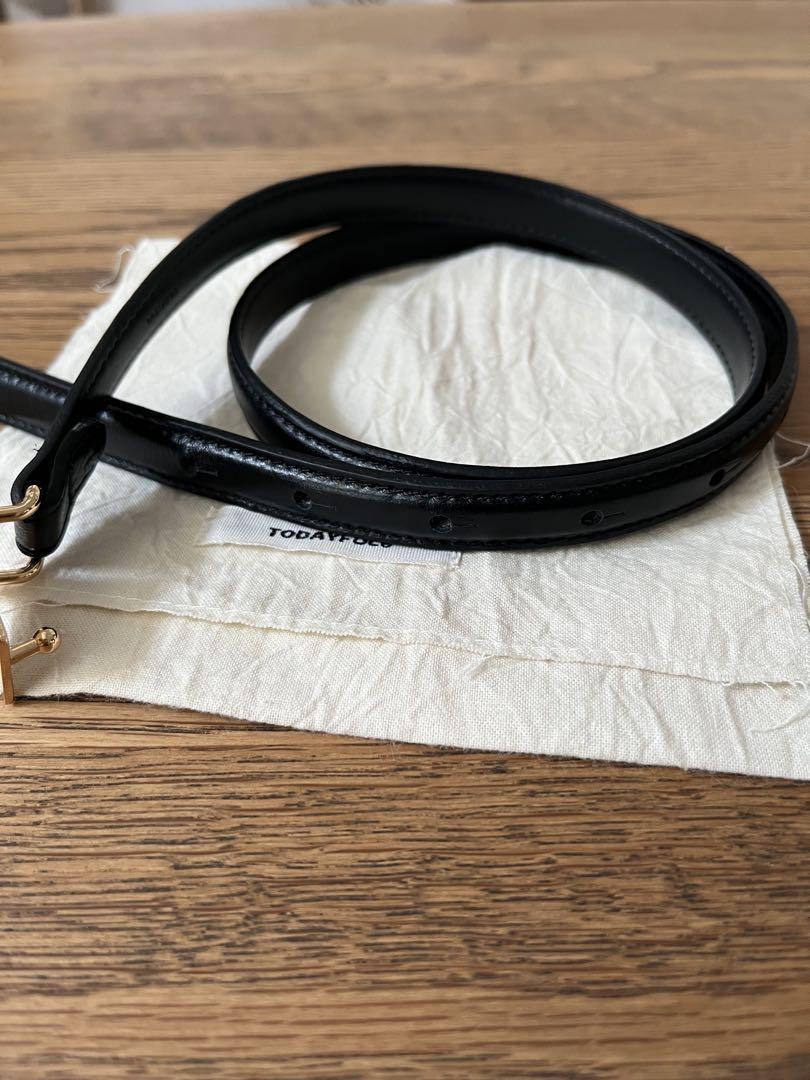 小物 todayful Square Plate Belt