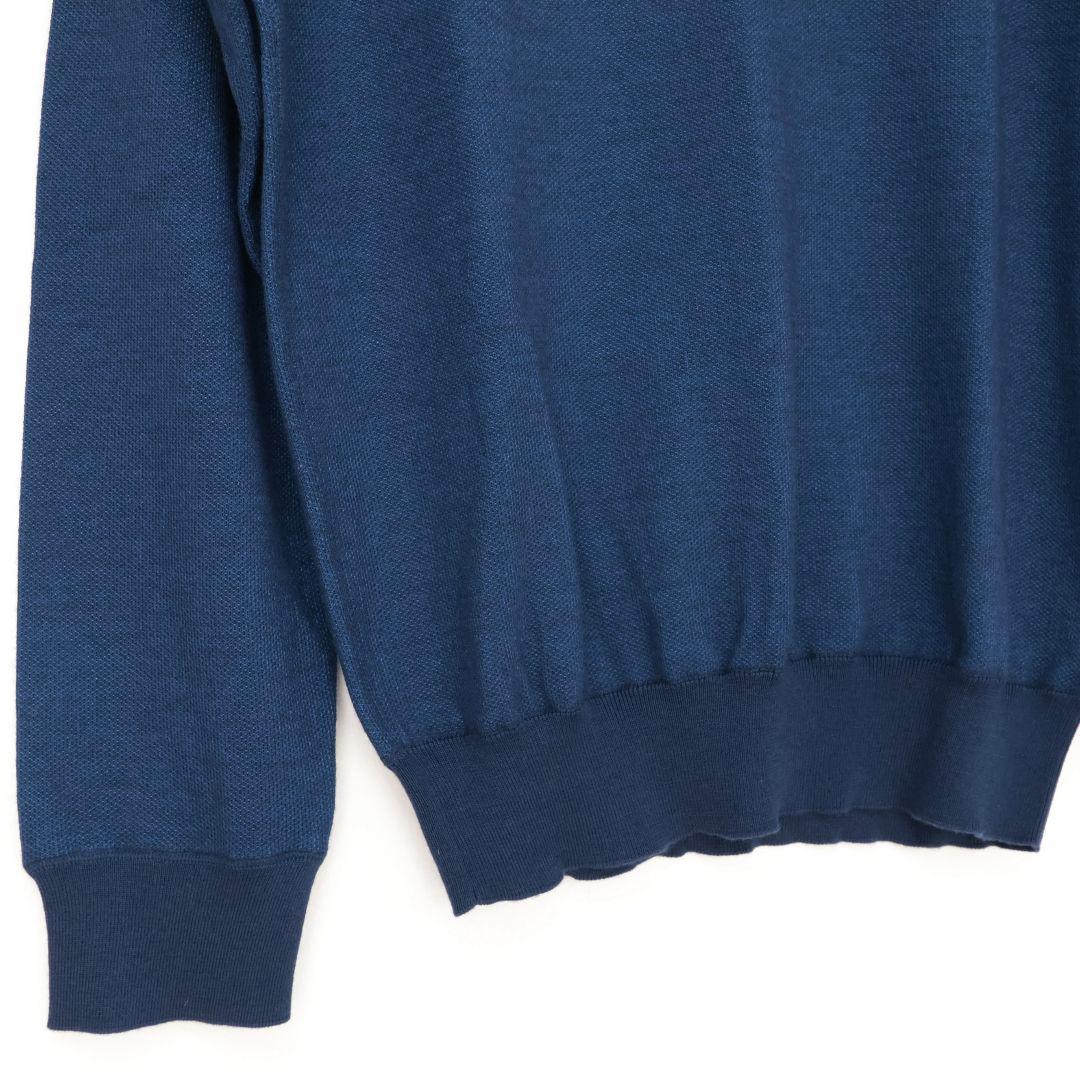 美品 ゼニア Ermenegildo Zegna カシミヤシルク 長袖 ニット 美品 ゼニア Ermenegildo Zegna カシミヤシルク 長袖 ニット