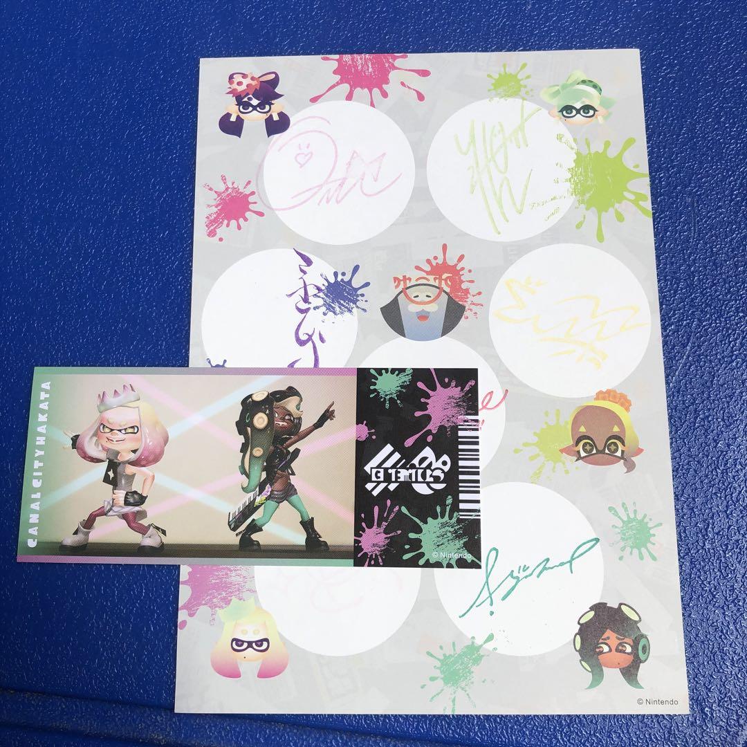 スプラトゥーン キャナルシティ ヌラネバセブン サイン 博多限定