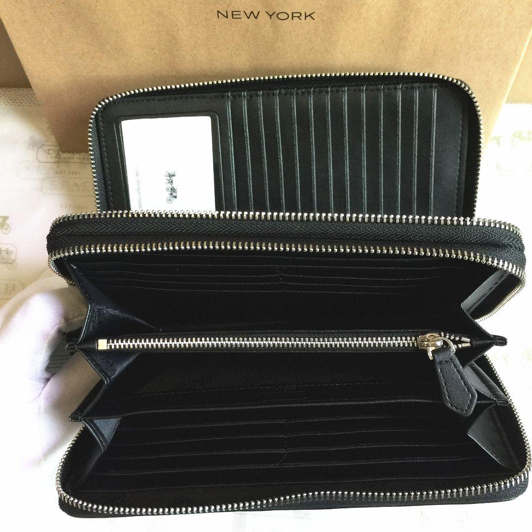 コーチ財布>COACH/コーチ長財布 F77288 メンズ ダブルジップ財布