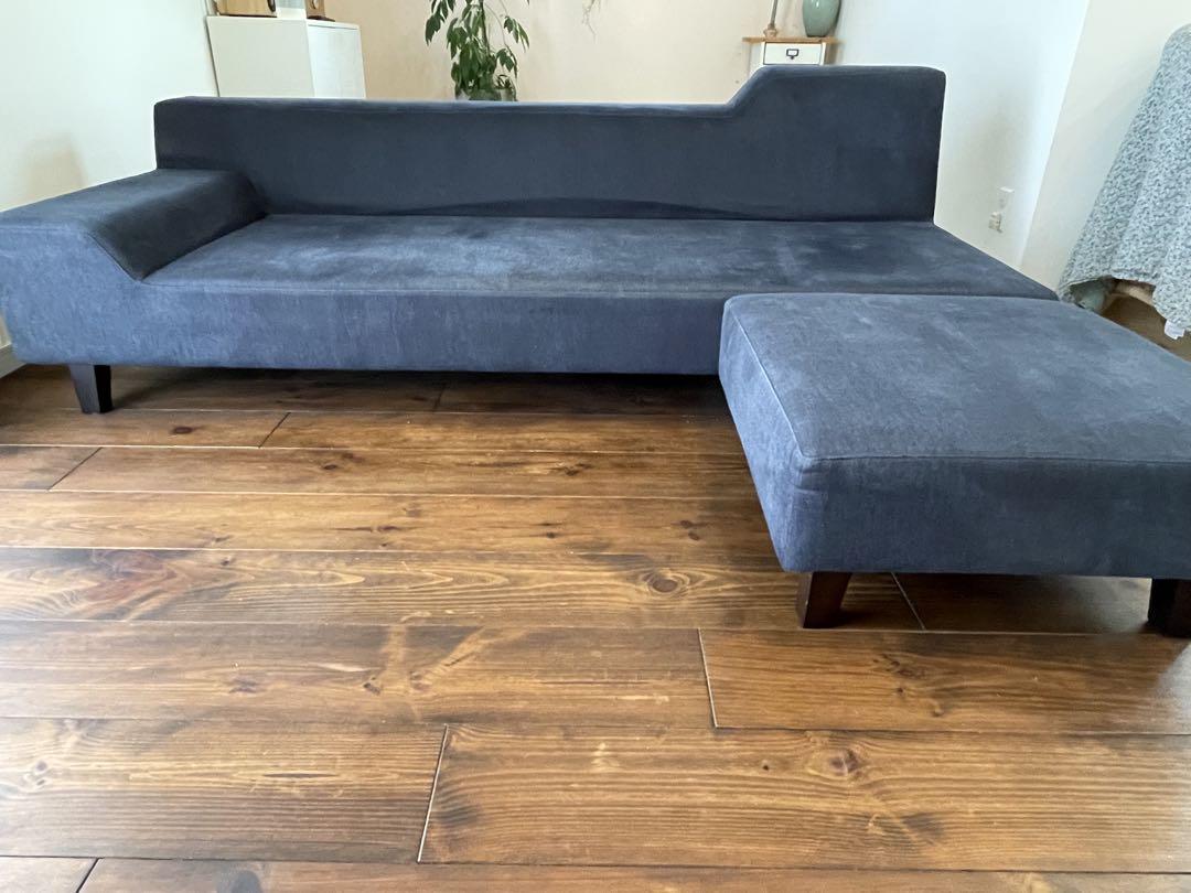 Hiro様限定販売FLANNELSOFA 2017 ネイビー オットマン別売り