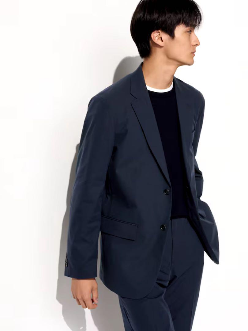 UNIQLO✨感動ジャケット 感動パンツ コットンライク