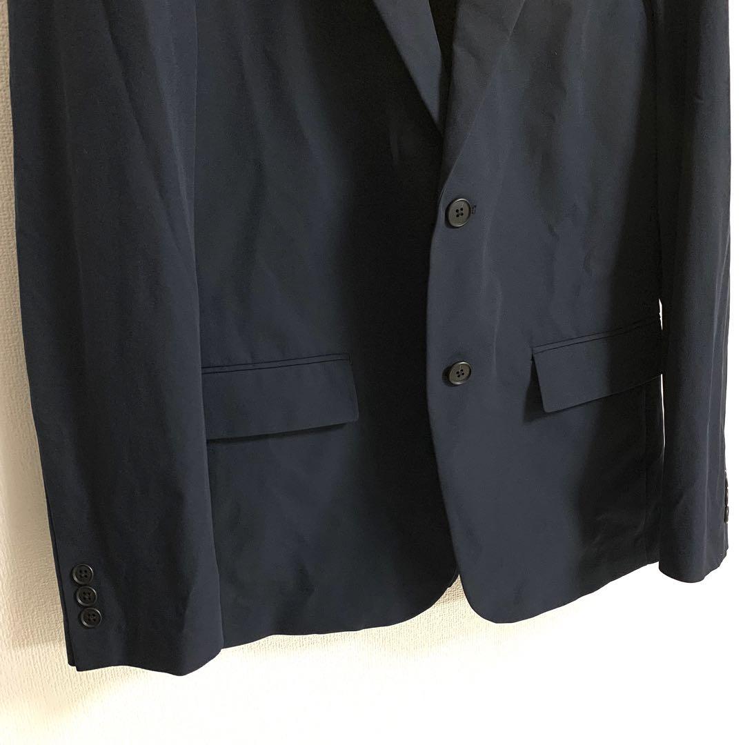 UNIQLO 感動ジャケット　感動パンツ　上下セット　ネイビー 5Wユニクロ 美品 感動ジャケット 感動パンツ 上下 セット メンズ