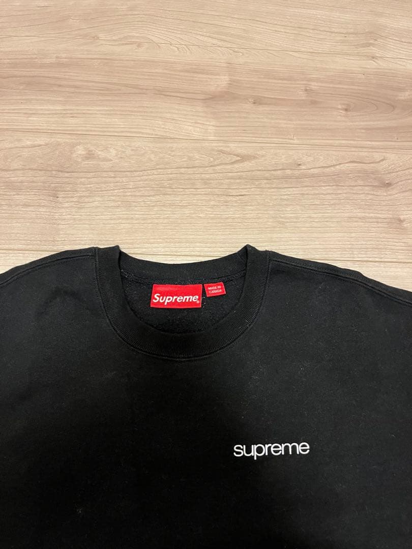 シュプリーム クルーネックスウェット トレーナー supreme
