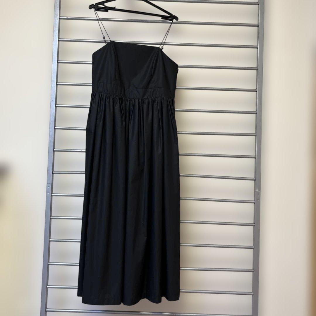 allureville黒いキャミソールロングワンピース　サイズ2