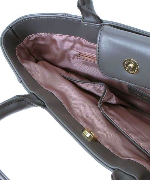 【新品タグ付き】CHARUER　シャルエ　ファー付きトートバッグ 新品タグ付き】CHARUER シャルエ ファー付きトートバッグ