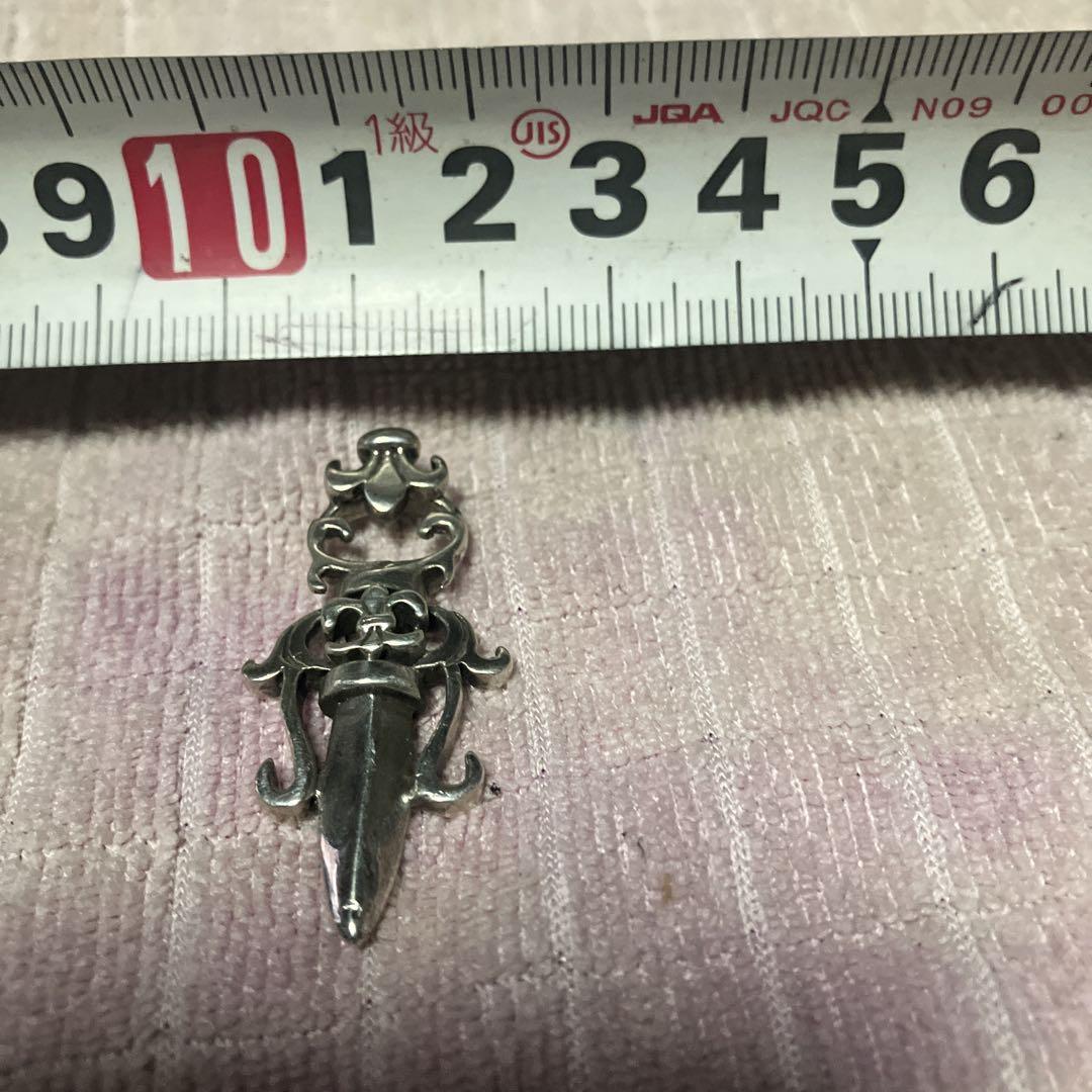 シルバー 装飾的な刀のパーツ 約5cm