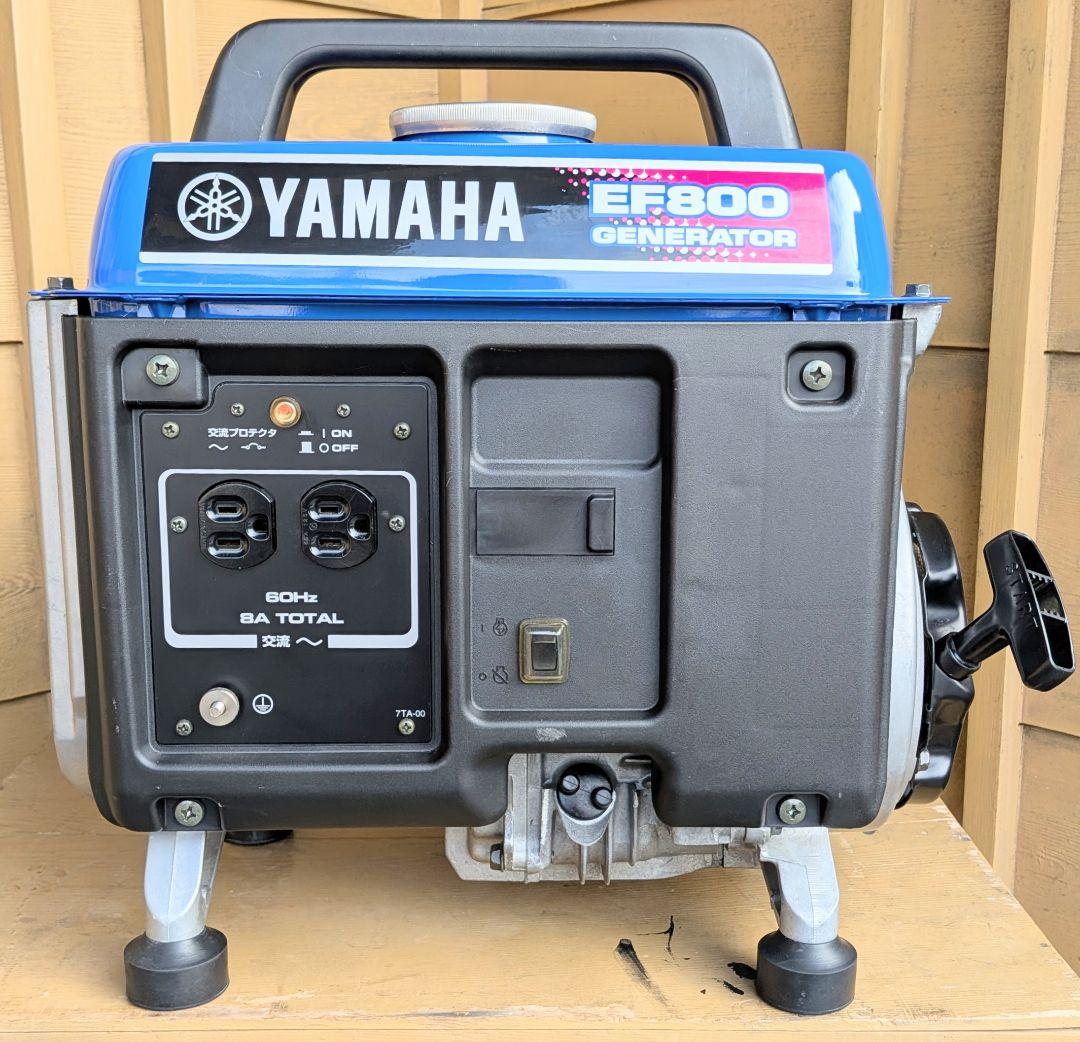 ヤマハ発電機 EF800B 60Hz　整備済み ヤマハ発電機 EF800B 60Hz 即購入OK - メルカリ
