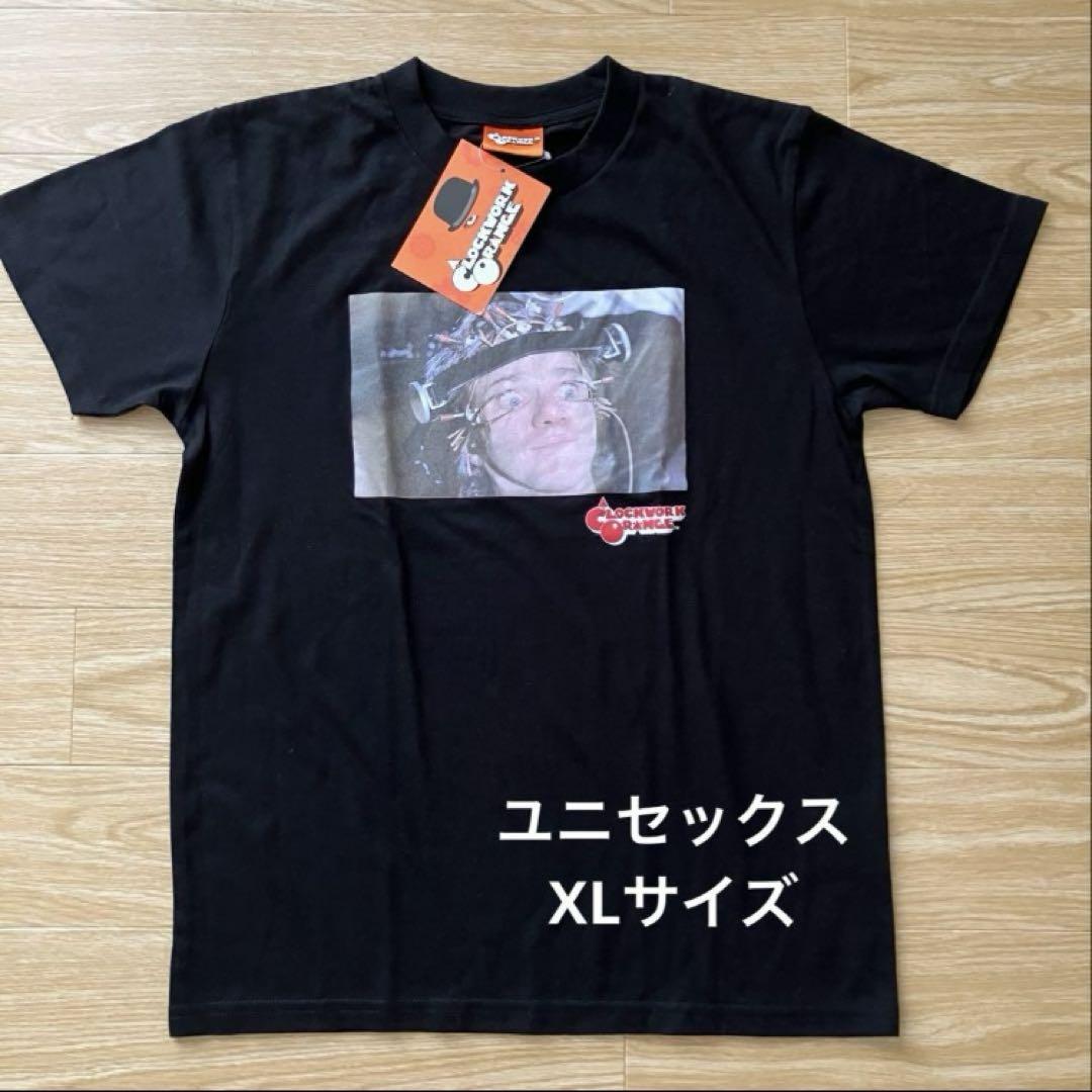 新品スタンリーキューブリック時計じかけのオレンジTシャツユニ