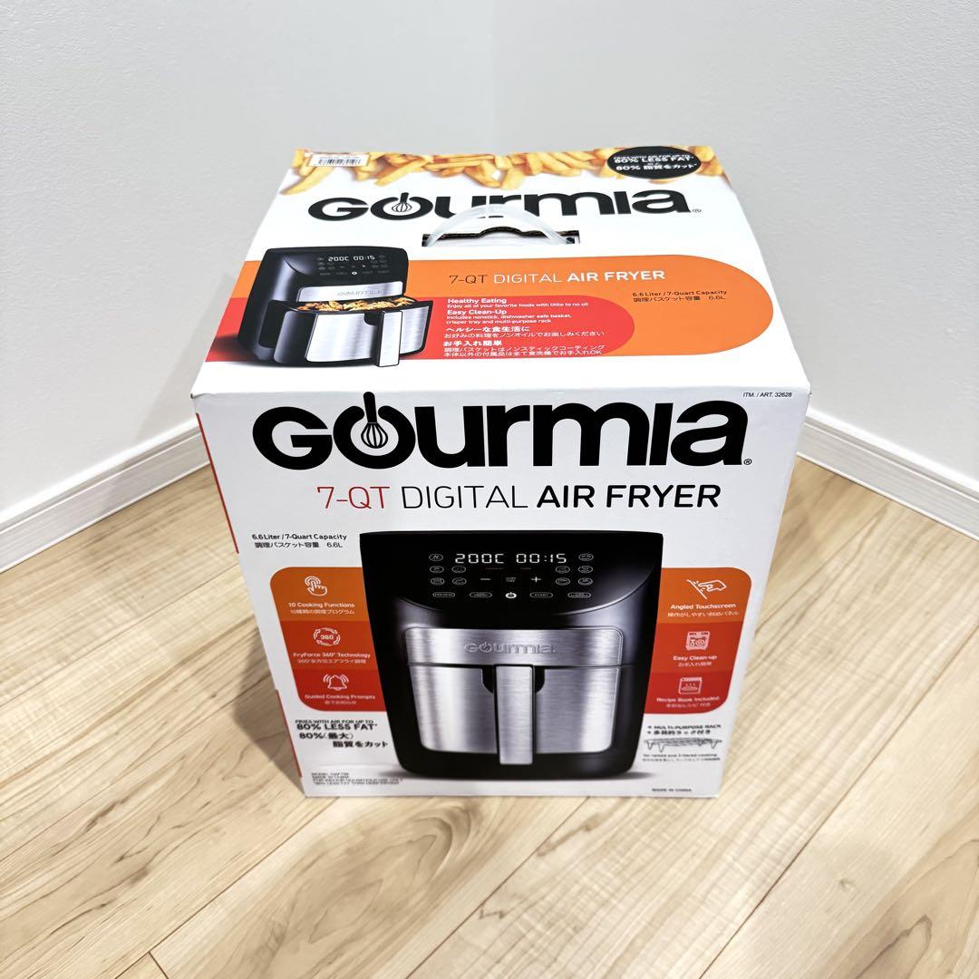 【未使用】 GOURMIA グルミア デジタルエアフライヤー