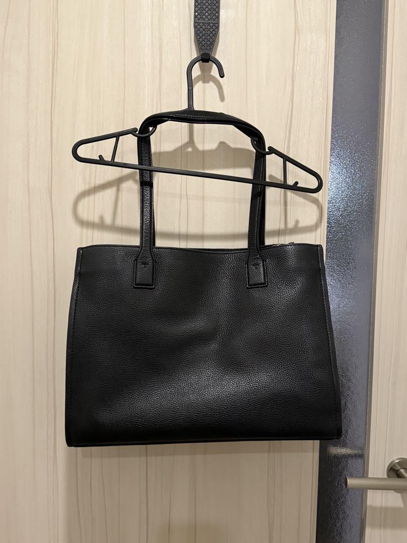 Tory Burch ブラックレザートートバッグ