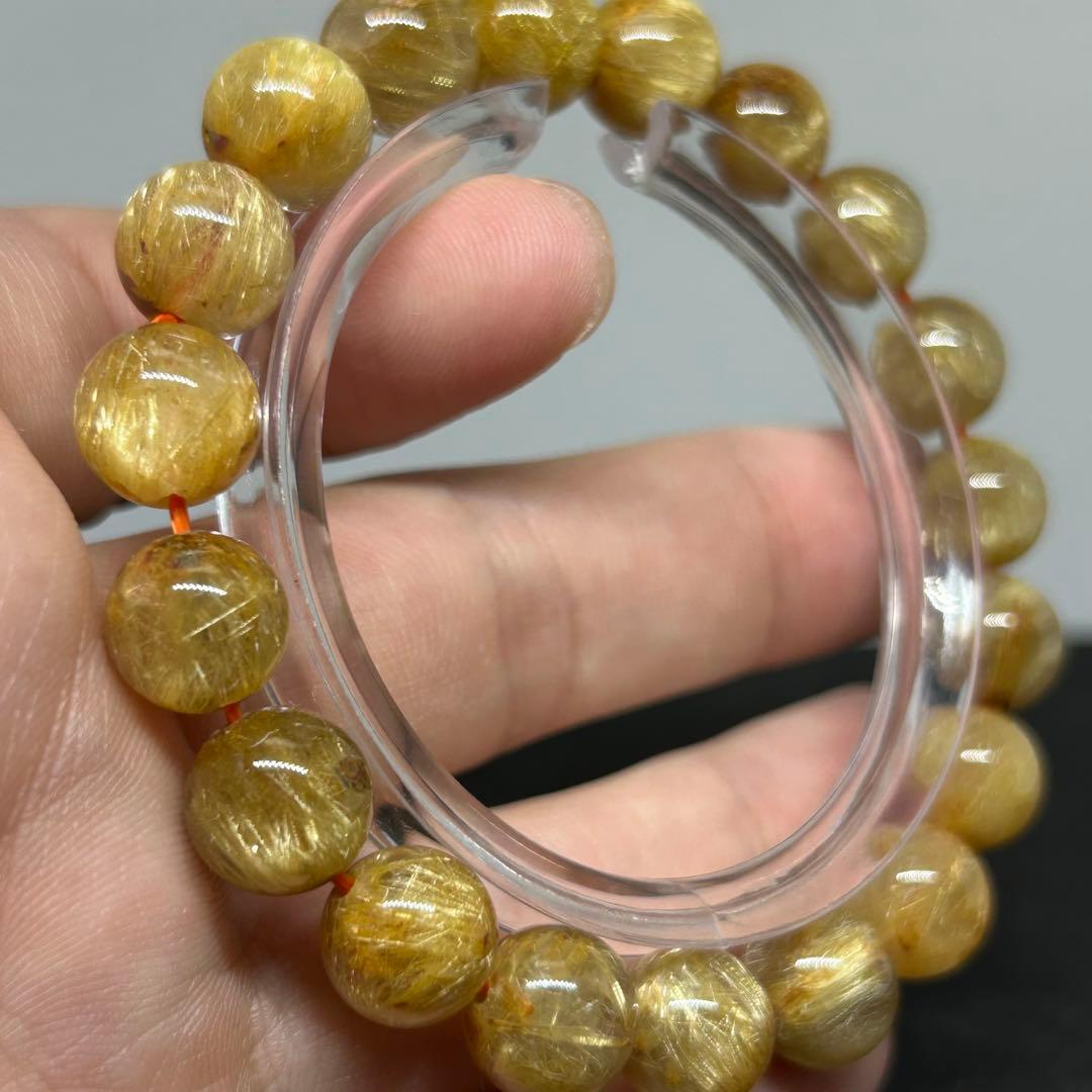 ●147ゴールドタイチンルチルクォーツハイグレード●