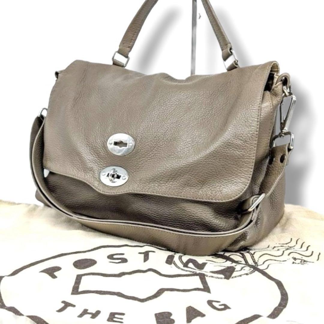 美品✨ザネラート 2way ショルダーバッグ ポスティーナ オール