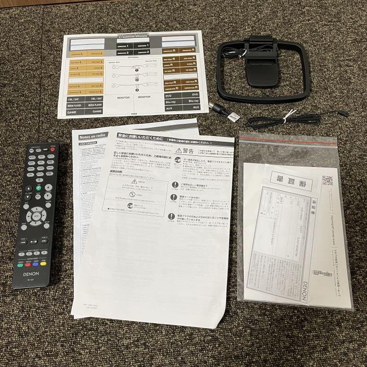 美品 7.2ch AMP AVR-X1600H ec6hQ-m89714289508 DENON AVアンプ 国産正規品
