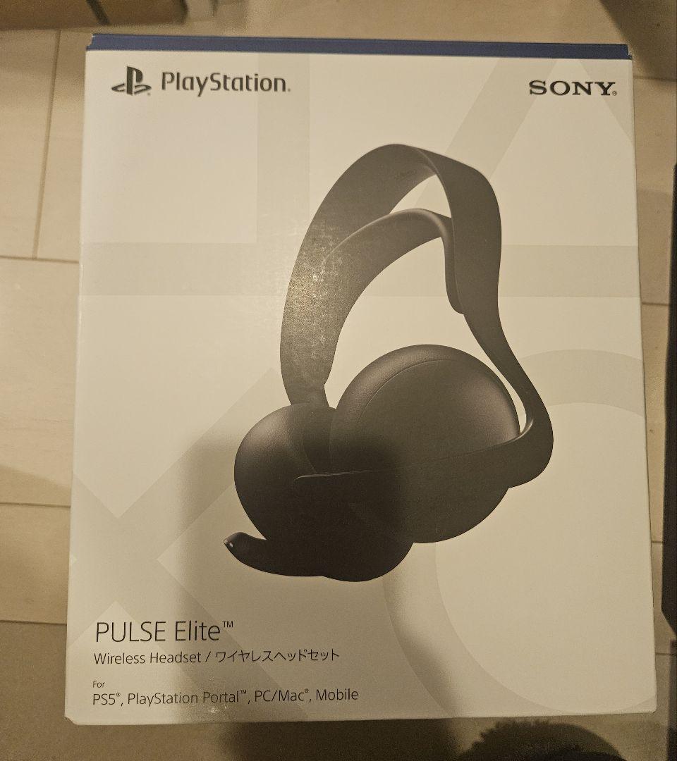 PS5用 PULSE エリート ワイヤレスヘッドセット ミッドナイトブラック