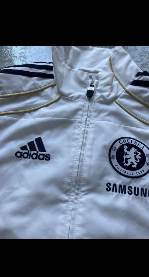 激レア！　Chelsea FC adidas ジャケット Vintage Adidas Chelsea Football Jacket Soccer Track Top Mens